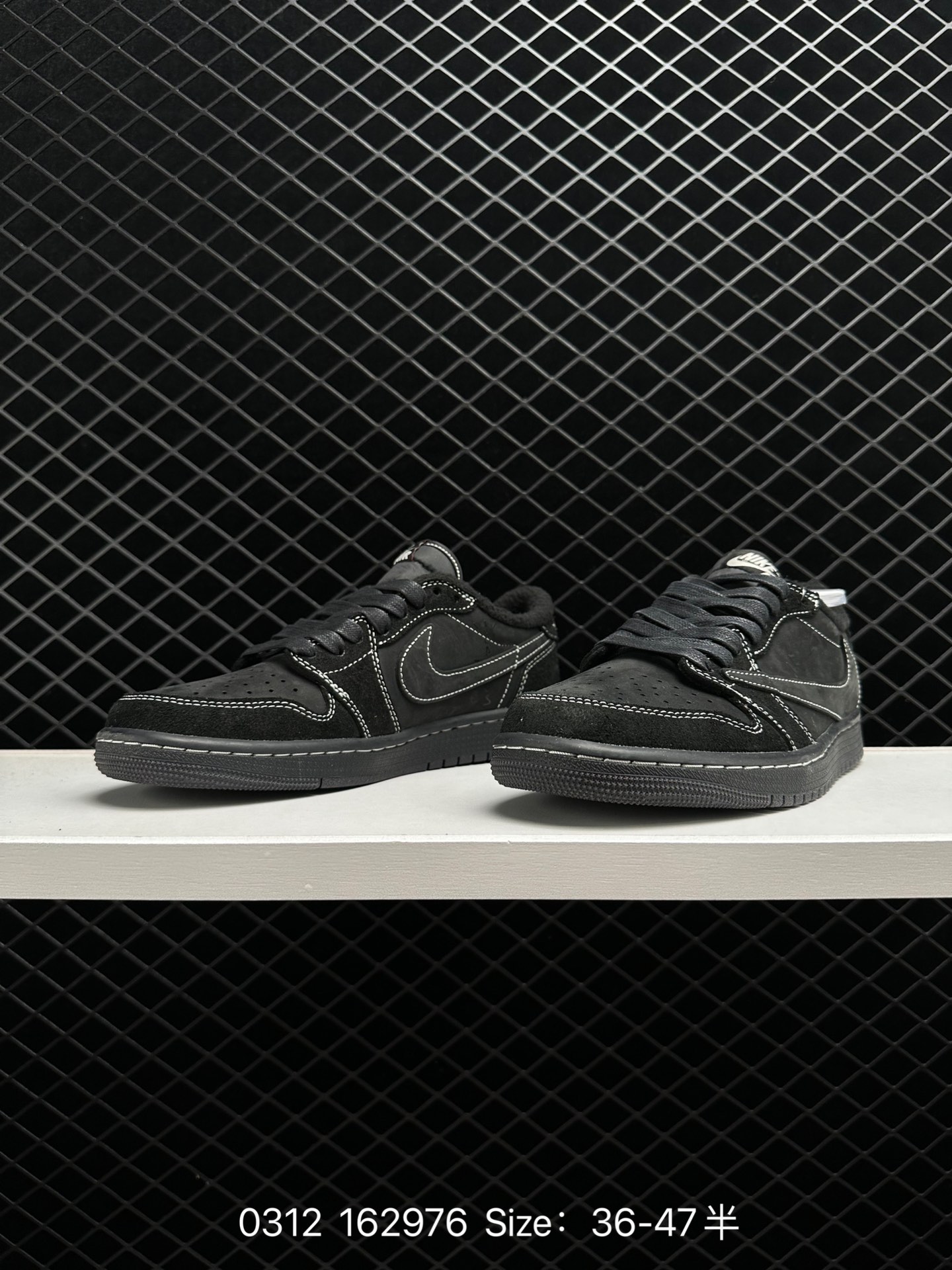 Travis Scott x Air Jordan 1 Low OG “Black Phantom